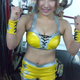 Illustration for article titled From Bikini Idol to Bloody Wrestler